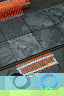 Warm Ribbon floor heating system